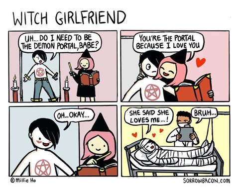 I understand that my girlfriend is a witch